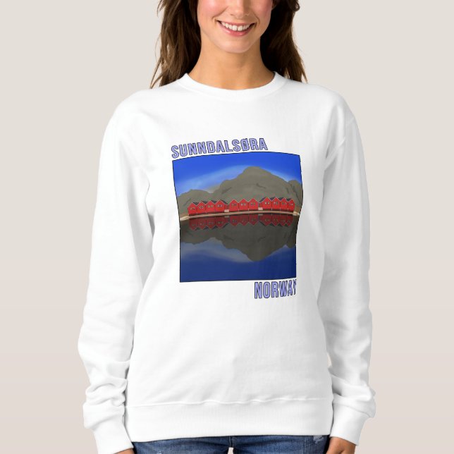 Sudadera Sunndalsora Noruega Escandinavia (Anverso)