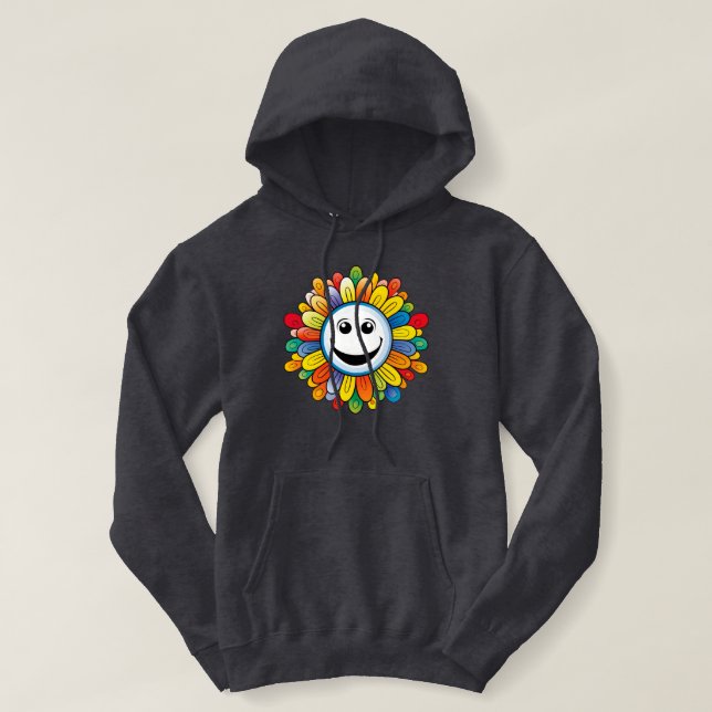 Sudadera Sunny Ray Flower (Diseño del anverso)