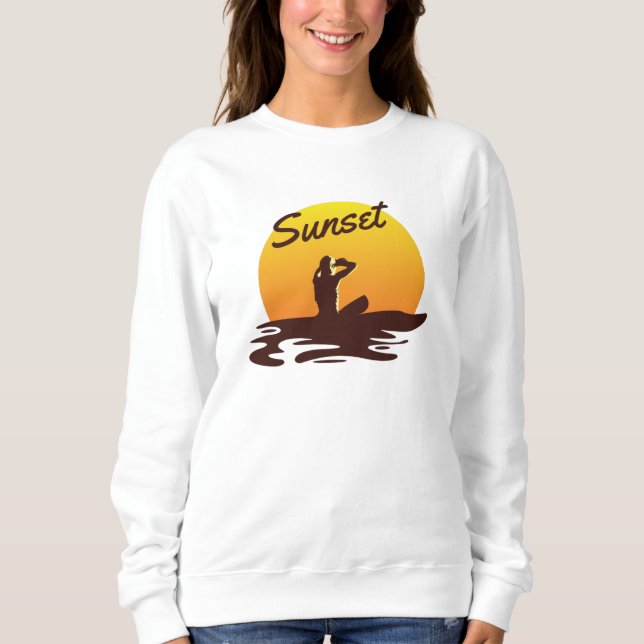Sudadera Sunset Beach (Anverso)