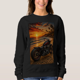 Sudadera Sunset Beach Custom Cruiser – 3D Micro Mosaico