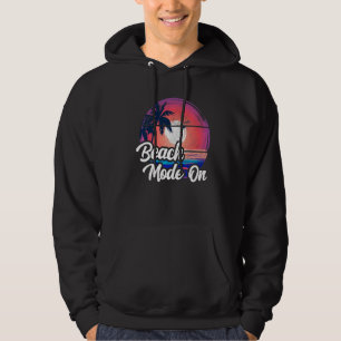 Sudadera Sunset Beach Palm Tree Modo De Verano En La Vacaci