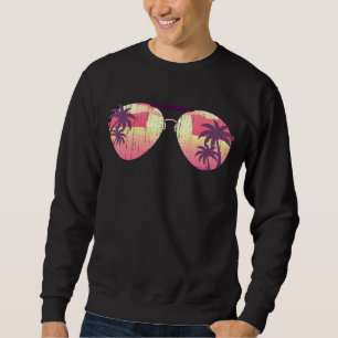 Sudadera Sunset Beach Summer Vibes Palmeras Tropical Sung
