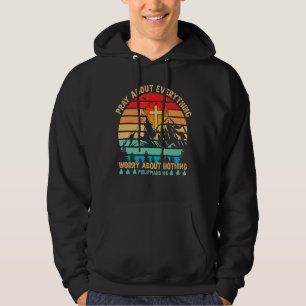 Sudadera Sunset Christian Pray Acerca De Todo Lo Que Preocu