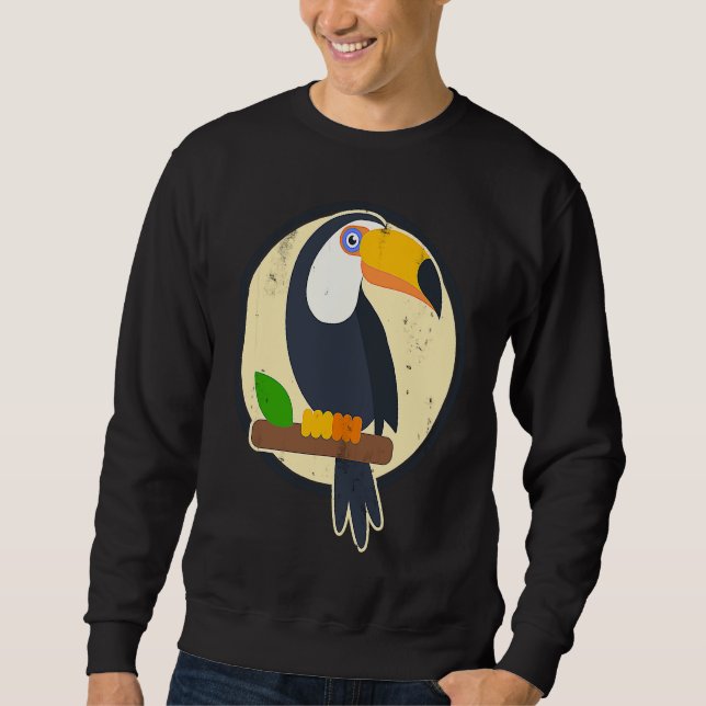 Sudadera Sunset Cute Bird Animals Exotic Plants Nature Bird (Anverso)