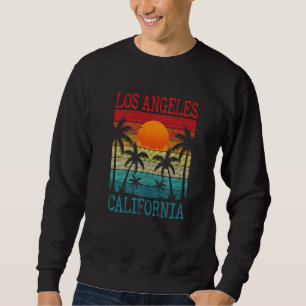 Sudadera Sunset de Palm Tree Vintage de Los Ángeles LA Cali