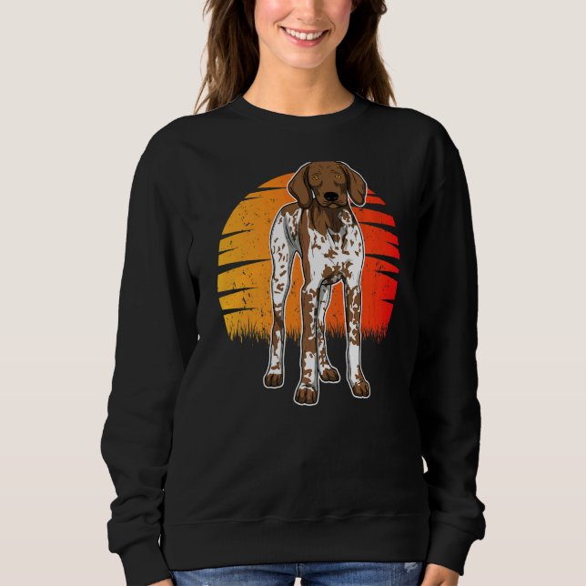 Sudadera Sunset de Puntero Gsp alemán de corto alcance (Anverso)