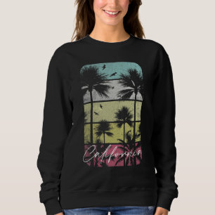 Sudadera Sunset de surf de surf en la playa Retro Vintage d