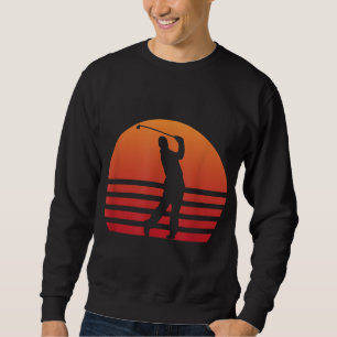 Sudadera Sunset Golfer Golf Club Sports Golf Club