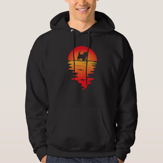 Sudadera Sunset Havenese Dog I Havenese I Havenese Dog (Anverso)