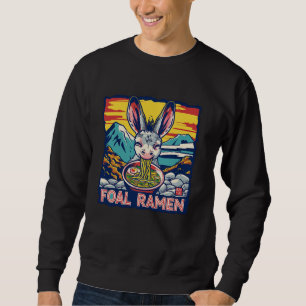 Sudadera Sunset Japan Art Mountain Lover Cute Donkey Foa