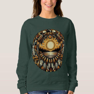 Sudadera Sunset nativo americano