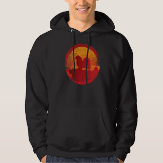 Sudadera Sunset retro de perro de España tibetano