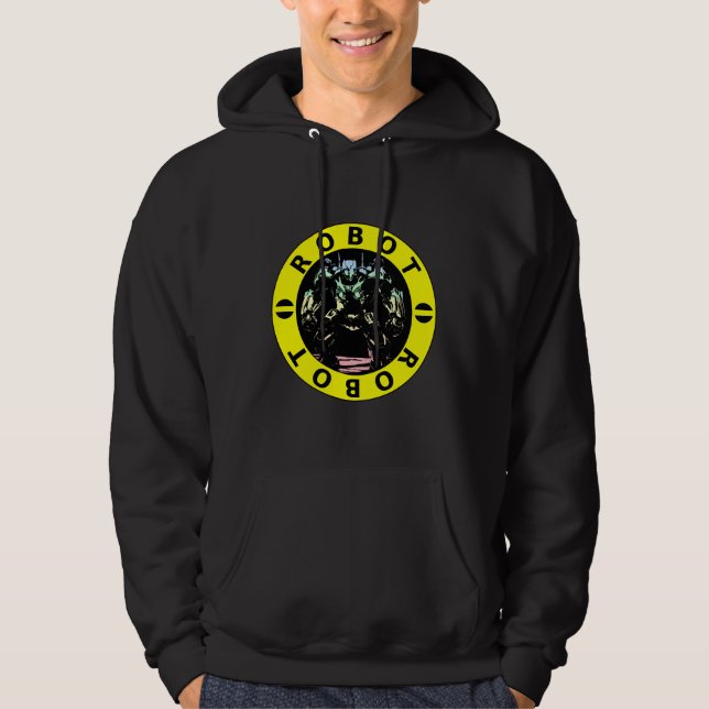 Sudadera Sunset Robot (Anverso)