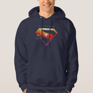 Sudadera Sunset Soar Superman Shield