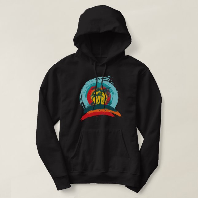 Sudadera Sunset Trees Painter (Diseño del anverso)