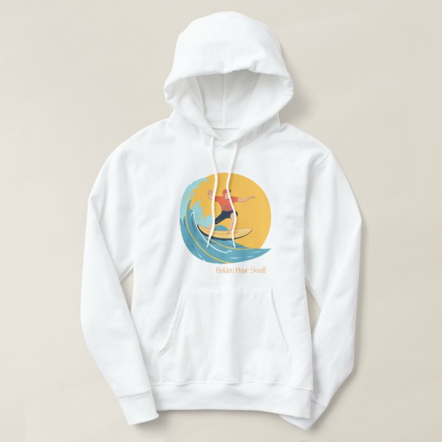 Sudadera Sunset y Surfing (Diseño del anverso)