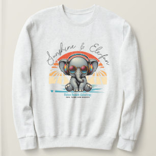Sudadera Sunshine de primavera y Ele-fun Retro Beach Getawa