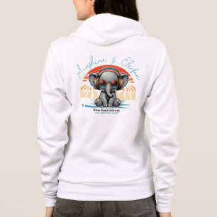 Sudadera Sunshine de primavera y Ele-fun Retro Beach Getawa
