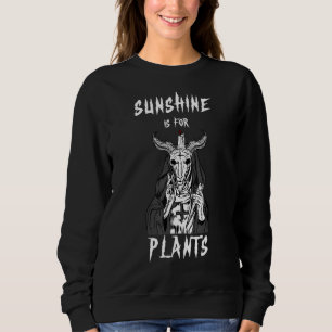 Sudadera Sunshine Es Para Plantas Cabeza Satánica De Cabra