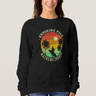 Sudadera Sunshine Pill Mathews County Summer Virginia Tropi