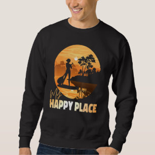 Sudadera SUP Paddleboard My Happy Place Chica Sunset