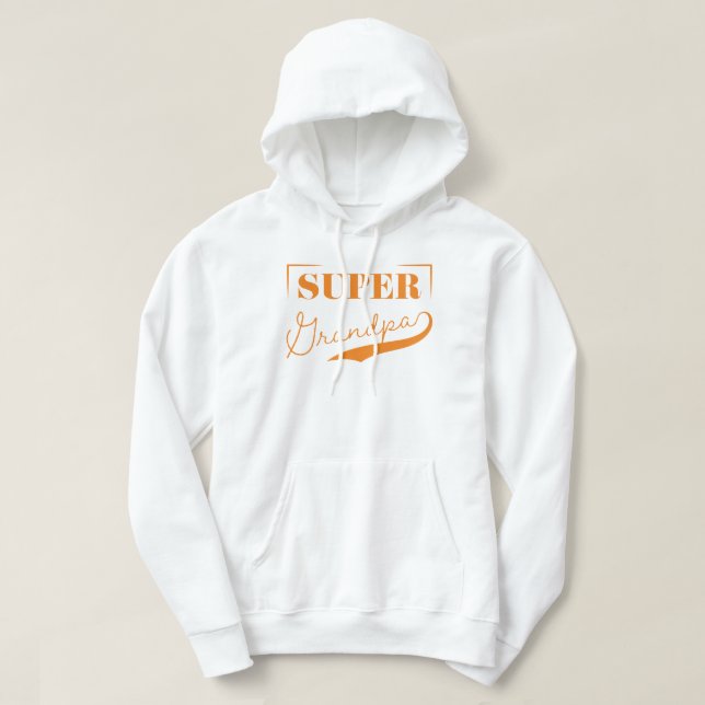 Sudadera Super Abuelo (Diseño del anverso)