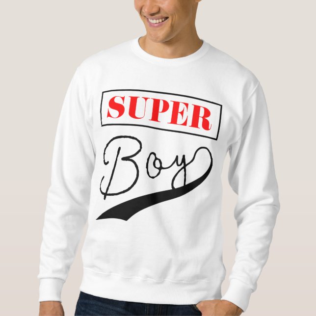 Sudadera Super Boy (Anverso)
