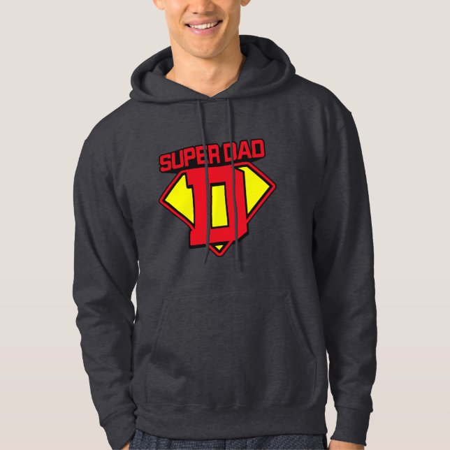 Sudadera Super Dad 🦸 ‍ ♂️ 💪 (Anverso)