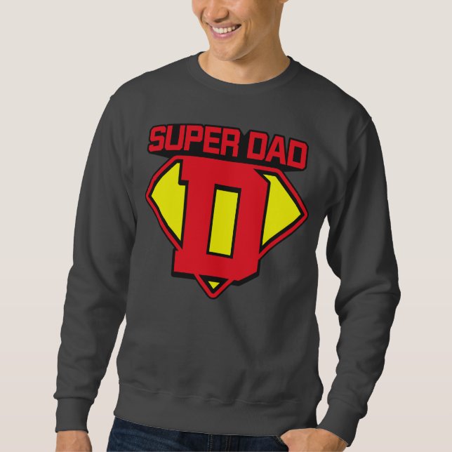 Sudadera Super Dad 🦸 ‍ ♂️ 💪 (Anverso)