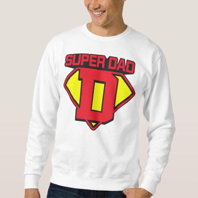 Sudadera Super Dad 🦸 ‍ ♂️ 💪 (Anverso)