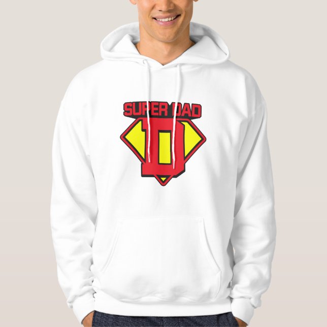 Sudadera Super Dad 🦸 ‍ ♂️ 💪 (Anverso)