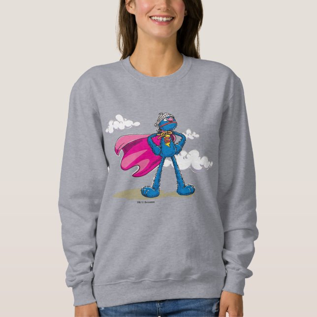 Sudadera Super Grover (Anverso)