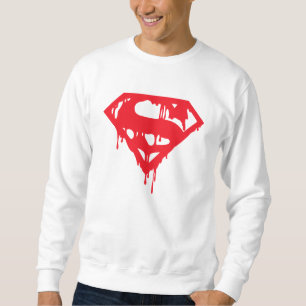 Sudadera Super letra sangrienta de Halloween Imprimir "S"
