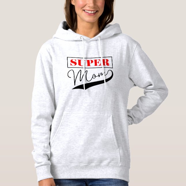 Sudadera Super Mamá (Anverso)