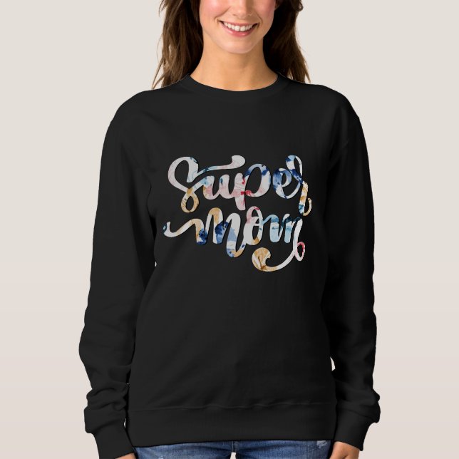 Sudadera Super mamá (Anverso)