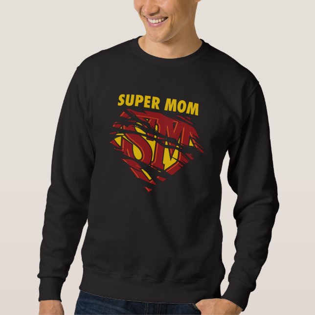 Sudadera Super Mamá (Anverso)