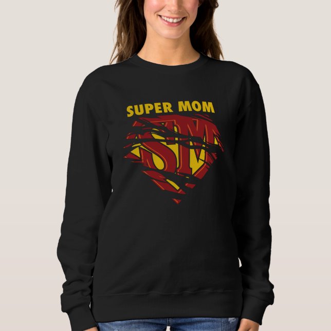 Sudadera Super Mamá (Anverso)