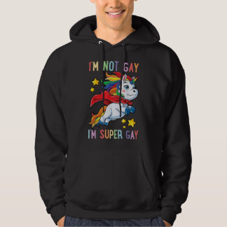 Sudadera Super orgullo gay de unicornio LGBTQ aliado de arc