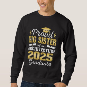 Sudadera Super Orgullosa Gran Hermana de la Gradua de Arqui