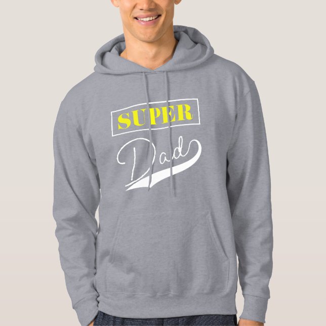 Sudadera Super Papá (Anverso)