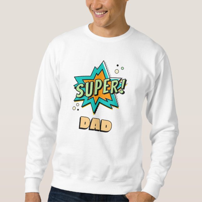Sudadera Super Papá (Anverso)