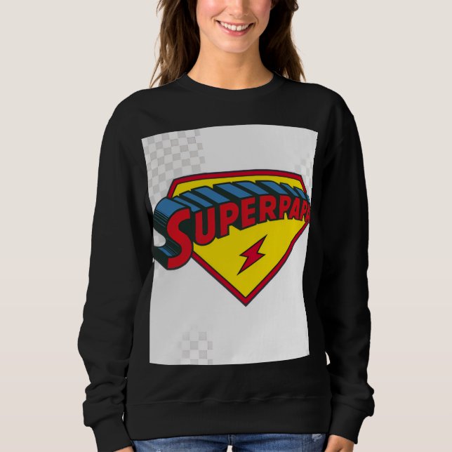 Sudadera Super papá (Anverso)
