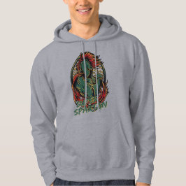 Sudadera Super Spartan Warrior Helmet Ancient Greek Vintage