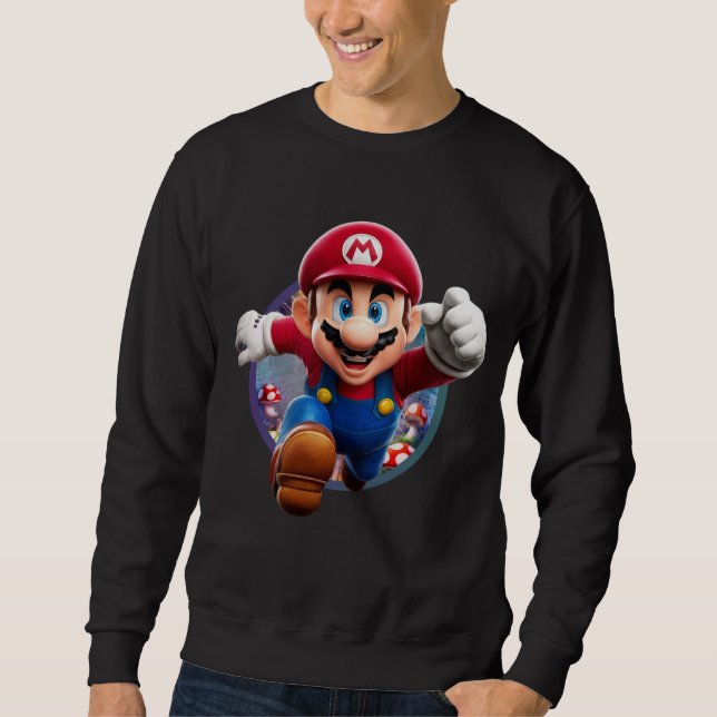 Sudadera Super Style: Mario Bros and Friends (Anverso)