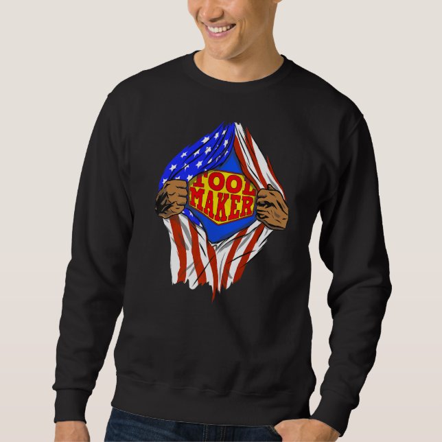 Sudadera Super Tool Maker Hero Job (Anverso)