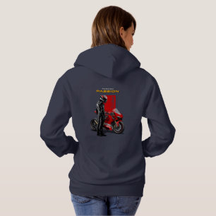 Sudadera Superbike Racing Máxima Pasión Gráfica de Motocicl