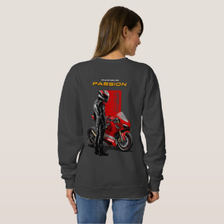 Sudadera Superbike Racing Máxima Pasión Gráfico de Motocicl