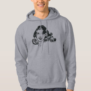 Sudadera Supergirl Black and White Drawing 2