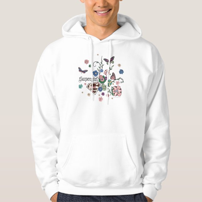 Sudadera Supergirl Butterflies (Anverso)