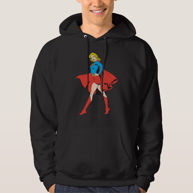 Sudadera Supergirl golpea una cadera (Anverso)